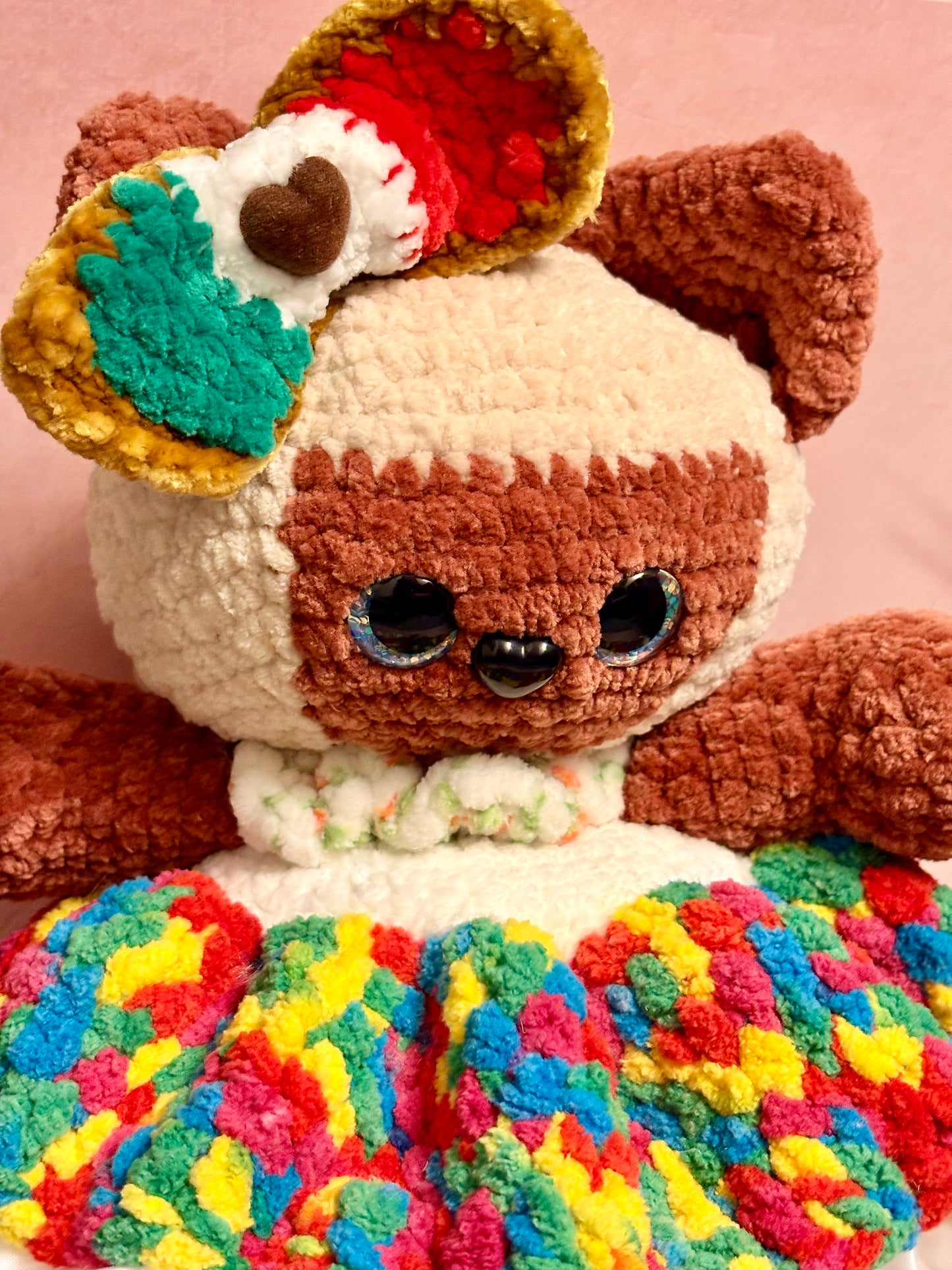 China Poblana/Traditional Mexican Dress Cat Plush