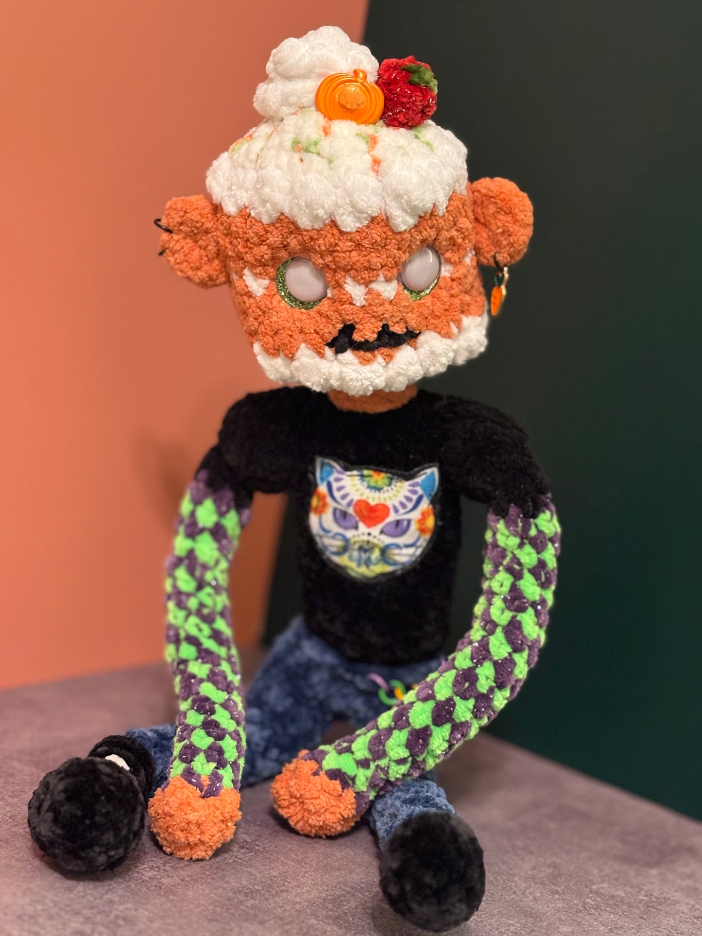 Punk Carrot Cake Guy Plush