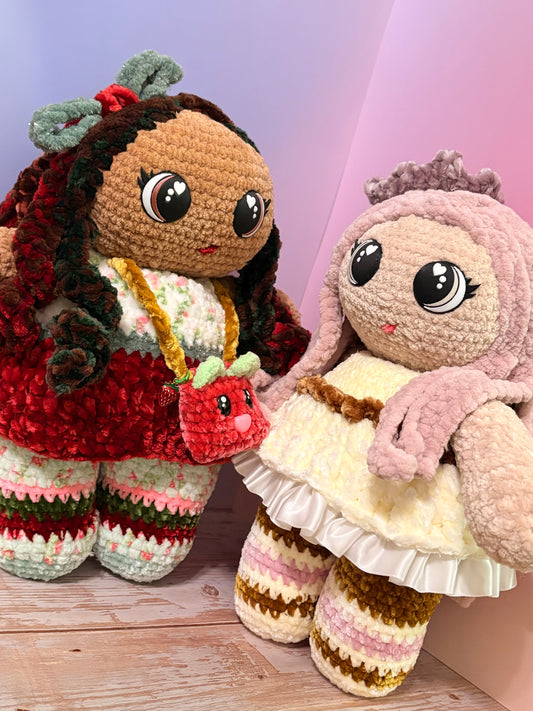 MADE TO ORDER - Girly Plush Doll